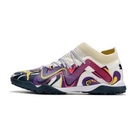 2023 Puma Future Ultimate TF - White/Team Violet/Fluro Yellow