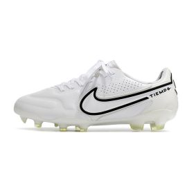2023 Nike Tiempo Legend 9 Elite FG - White/White/Black