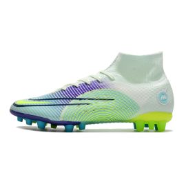 Nike Mercurial Superfly 8 Elite AG - Barely Green Volt Electro Purple  Soccer Cleats