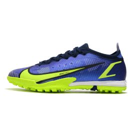 Nike Mercurial Vapor 14 Elite TF Soccer Cleats - Sapphire Volt Blue Void