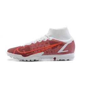 Nike Mercurial Superfly 8 Elite TF Wine Red White