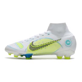 Nike Mercurial Superfly 8 Elite FG Soccer Cleats While Volt Blue