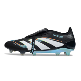 adidas Predator Elite Tongue FG Core Black White Blue
