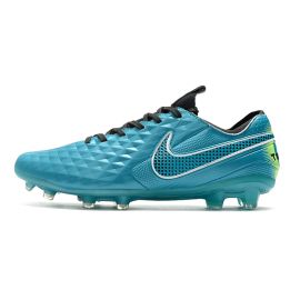 2021 Nike Tiempo Legend VIII FG Aquamarine  White Lime Glow