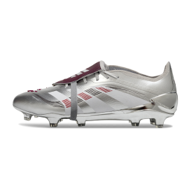adidas Predator Elite Tongue FG Silver Red