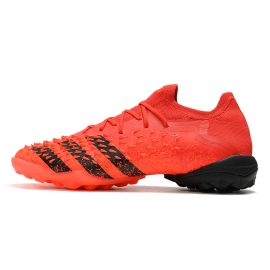Adidas Predator Freak.1' Meteorite' Low TF Soccer Cleats Red Black Solar Red