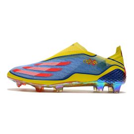Adidas X Ghosted+Cyclops FG Soccer Cleats Blue Red Yellow