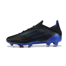 Adidas X Speedflow.1 FG Soccer Cleats Core Black Sonic Ink Solar Yellow