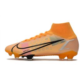 Nike Mercurial Superfly 8 Elite SG-PRO Soccer Cleats Orange Black Multicolor