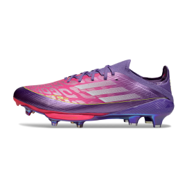 adidas F50+ Elite FG Purple Cloud White Lucid Lemon