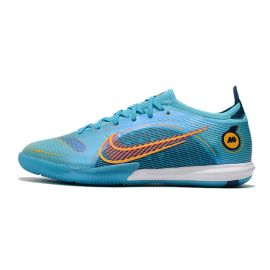 Nike Mercurial Vapor 14 Elite IC Chlorine Blue Laser Orange Marina Soccer Cleats