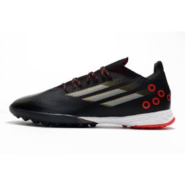 Adidas X Speedflow.1 TF 11v11 - Black White Red  Soccer Cleats