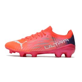 Puma Ultra 1.3 FG Soccer Cleats Sunblaze Puma White Bluemazing