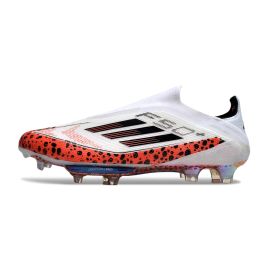 adidas F50+ Elite Laceless FG Safari White Multicolor