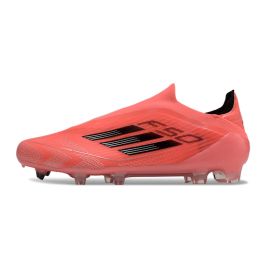 adidas F50 Elite Laceless FG Turbo Aurora Black Platin Metallic