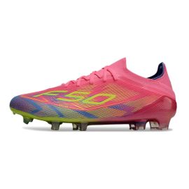 adidas F50 Elite Laces FG 2025 Lucid Pink Lucid Lemon Blue Fusion