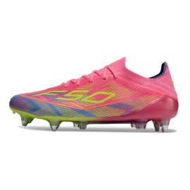 adidas F50 Elite Laces SG 2025 Lucid Pink Lucid Lemon Blue Fusion