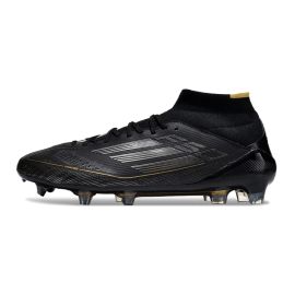 adidas F50 Elite Mid FG Core Black Iron Metal Gold Metallic