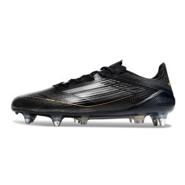adidas F50 Elite SG Core Black Iron Metal Gold Metallic