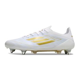 adidas F50 Elite SG White Gold Met White