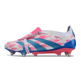 adidas Predator Elite FT SG Ftwr White Solar Blue Solar Pink