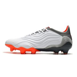 Adidas Copa Sense.1 FG Soccer Cleats White Solar Red Iron Metal