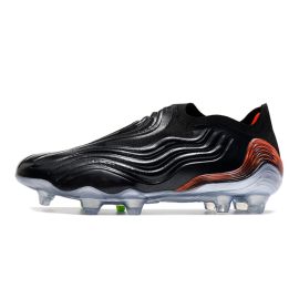 Adidas Copa Sense + FG Firm Ground Cleats Black Red Solar Green