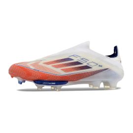adidas F50+ Elite Laceless FG Advancement Lucid Blue Footwear White Solar Red
