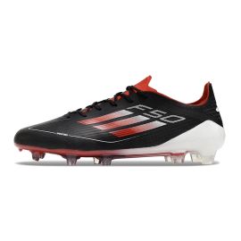 adidas F50 Elite FG Core Black Solar Red White