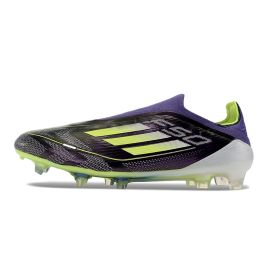 adidas F50 Elite Laceless FG Fast Reborn Unity Purple Footwear White Lucid Lemon