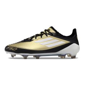 adidas F50 Messi Elite FG Triunfo Dorado Gold Metallic Footwear White Core Black