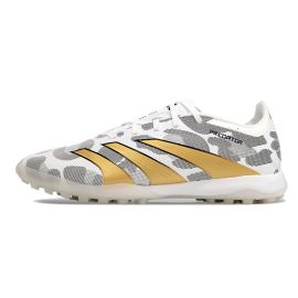adidas Predator 24 Elite TF White Gray Gold Black