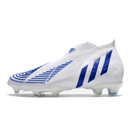 Adidas Predator Edge+ FG Diamond Edge Footwear White Hi-Res Blue