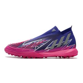 Adidas Predator Edge+ TF Champions Code Team College Purple Silver Metallic Shock Pink