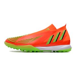 Adidas Predator Edge+ TF Turf Soccer Red Green Black