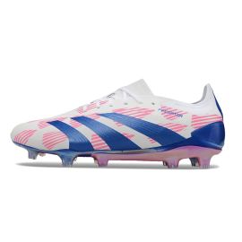 adidas Predator Elite FG Cloud White Solar Blue Solar Pink