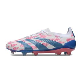 adidas Predator Elite FG Reemergence Footwear White Solar Blue Solar Pink