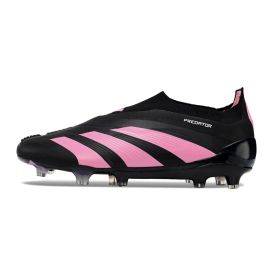 adidas Predator Elite Laceless FG Black Pink