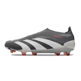 adidas Predator Elite Laceless FG Gray White Red