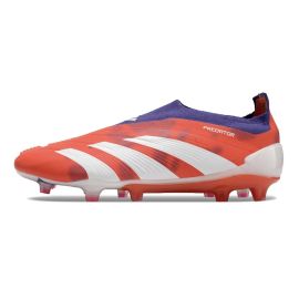 adidas Predator Elite Laceless FG Red White Purple