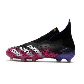 Adidas Predator Freak FG Core Black/White/Shock Pink Boots