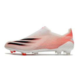 Adidas X Ghosted FG Soccer Cleats White Orange Black