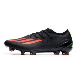 adidas X Speedportal.1 FG Soccer Cleats Core Black Solar Red Solar Green