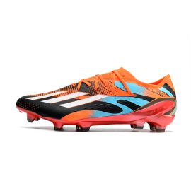 Adidas X Speedportal.1 Messi FG Soccer Cleats Black Orange Turquoise