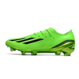 adidas X Speedportal .1 FG Soccer Cleats Solar Green Core Black Solar Yellow