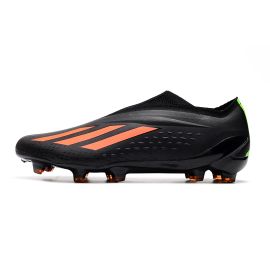 adidas X Speedportal + FG Soccer Cleats Core Black Solar Red Solar Green