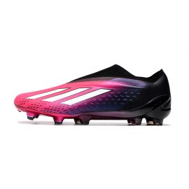 adidas X Speedportal + FG Soccer Cleats Pink White Black