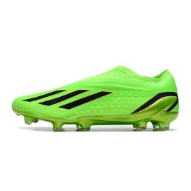 adidas X Speedportal + FG Soccer Cleats Solar Green Core Black Solar Yellow