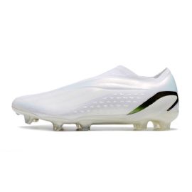 adidas X Speedportal + FG White Soccer Cleats