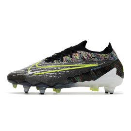 2023 Nike Phantom GX Elite Fusion SG-PRO Anti-Clog - Black/Volt/White/Blue Glow